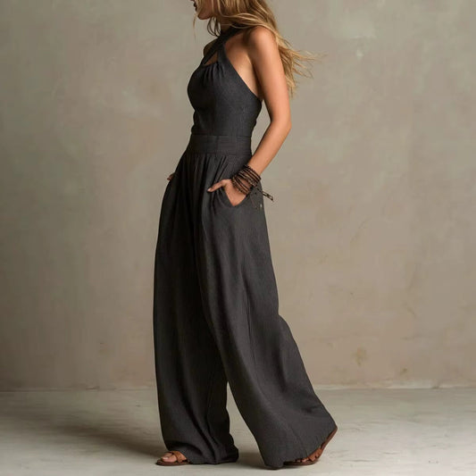 Ariana | Mono Elegante Escote Cruzado - Vesperi