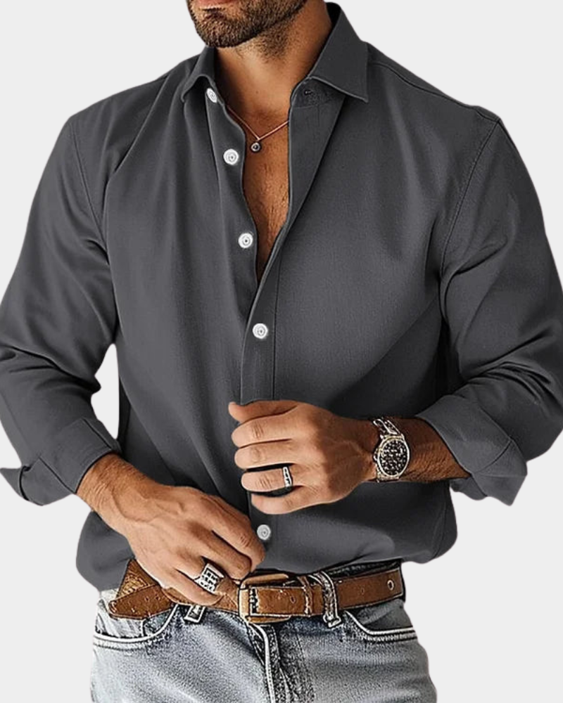 Gonzalo - Camisa lisa elegante
