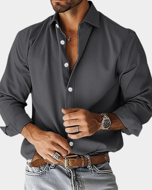 Gonzalo - Camisa lisa elegante