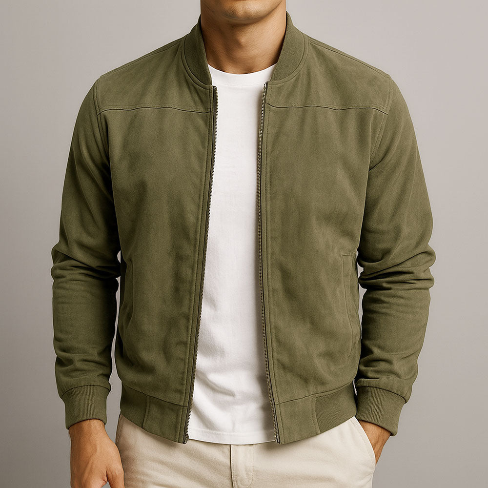 chaqueta bomber elegante