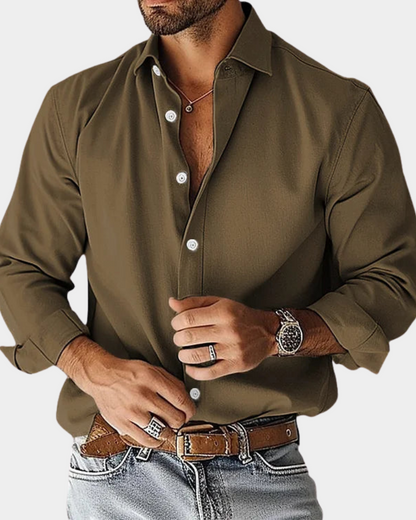 Gonzalo - Camisa lisa elegante
