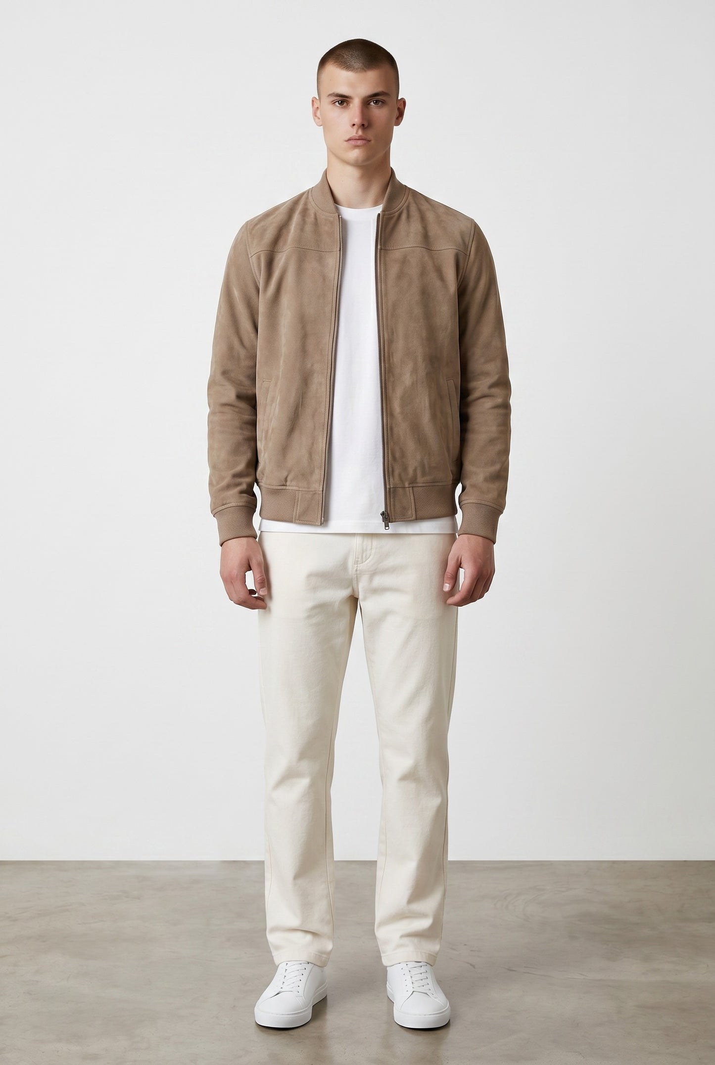 chaqueta bomber elegante