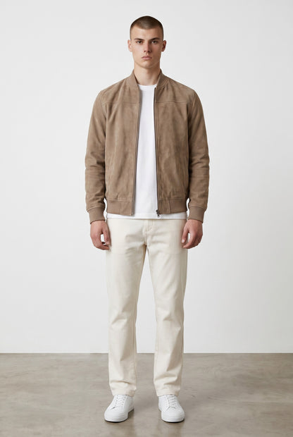 chaqueta bomber elegante