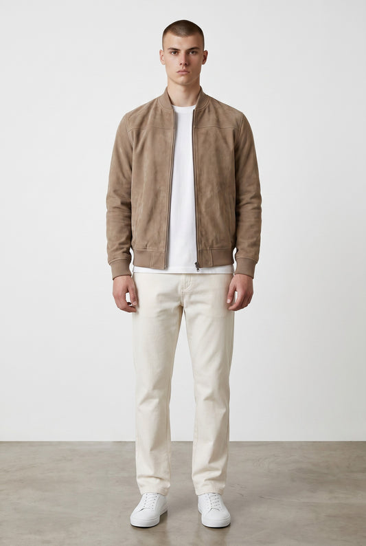 chaqueta bomber elegante