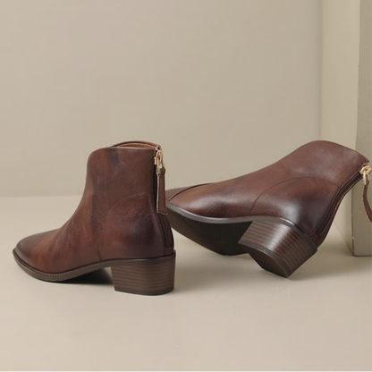 CAMILA™ | BOTINES DE LUJO CON TACÓN BAJO
