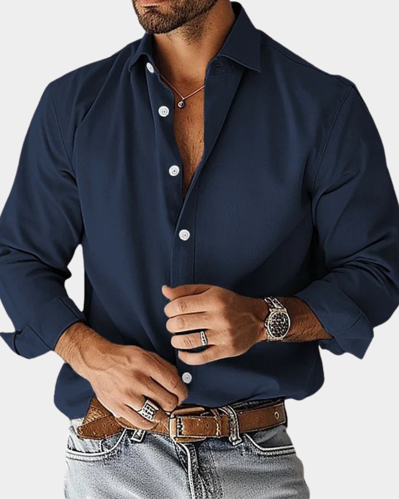 Gonzalo - Camisa lisa elegante