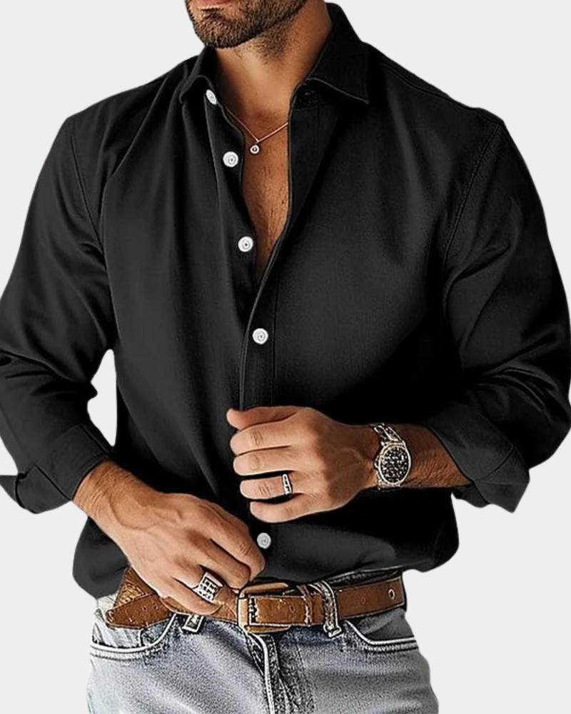 Gonzalo - Camisa lisa elegante
