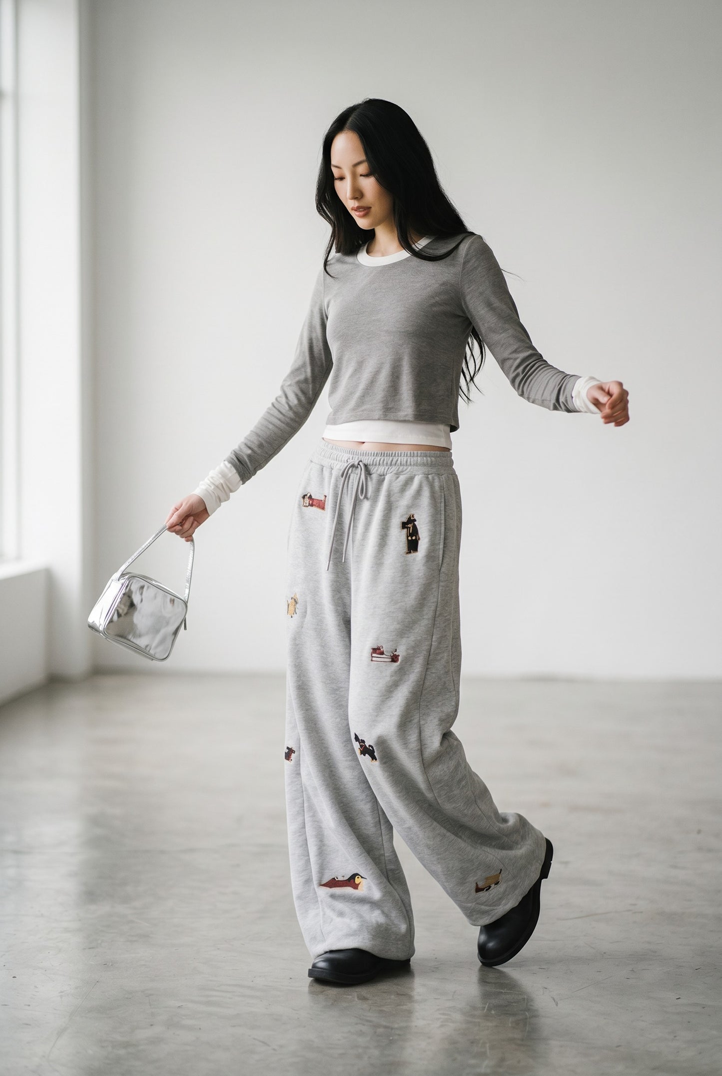 Amalia - Pantalones bordados Pup Barrel 🐾