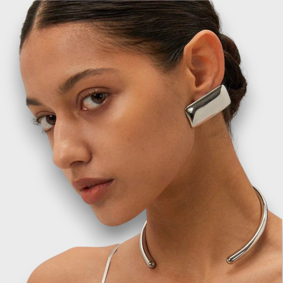 Jona – Pendientes Geométricos de Estilo Impactante
