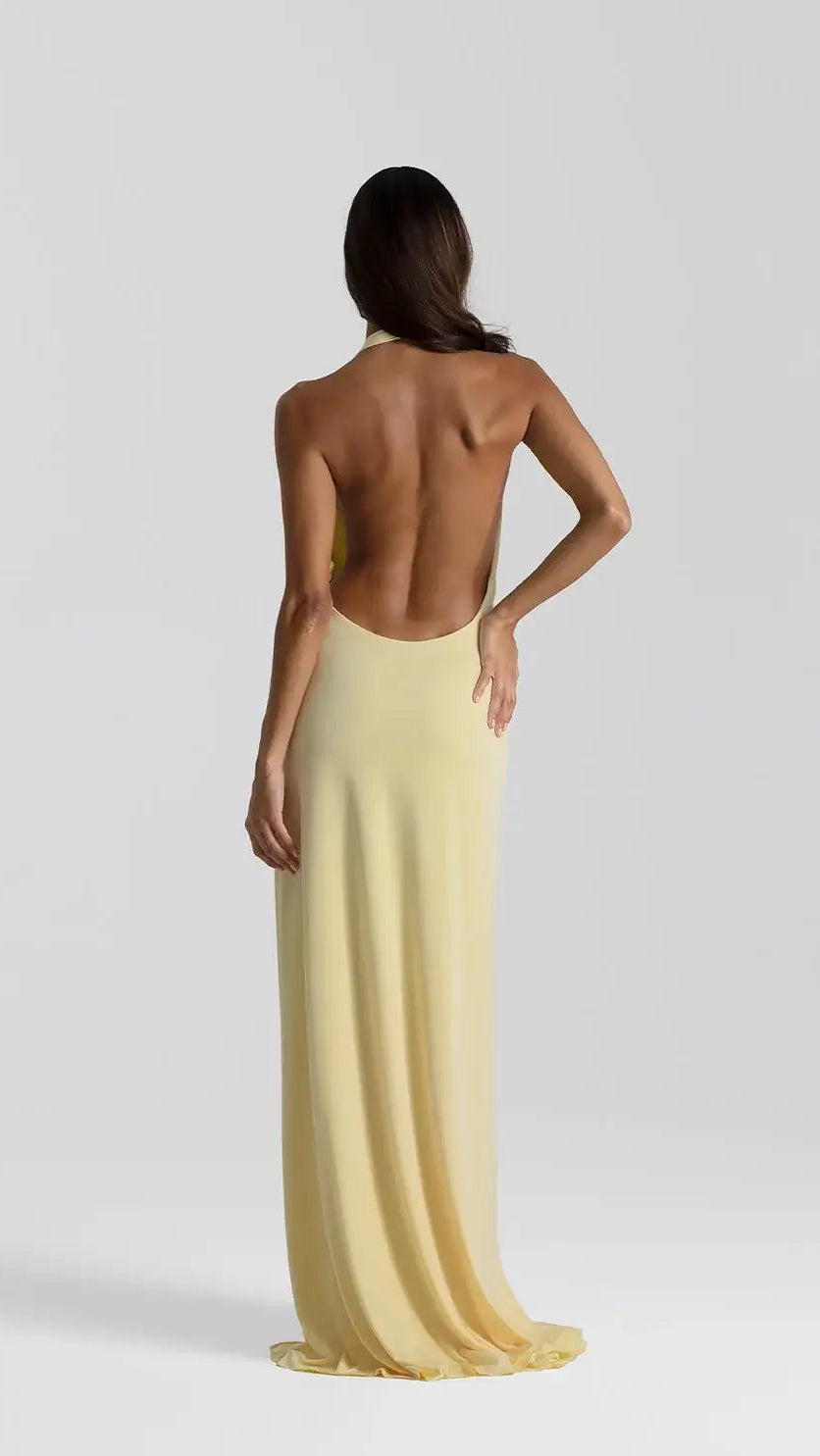 Selene - Vestido de escote profundo