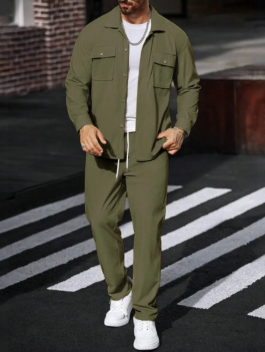Conjunto Clase & Confort – Chaqueta + Pantalón