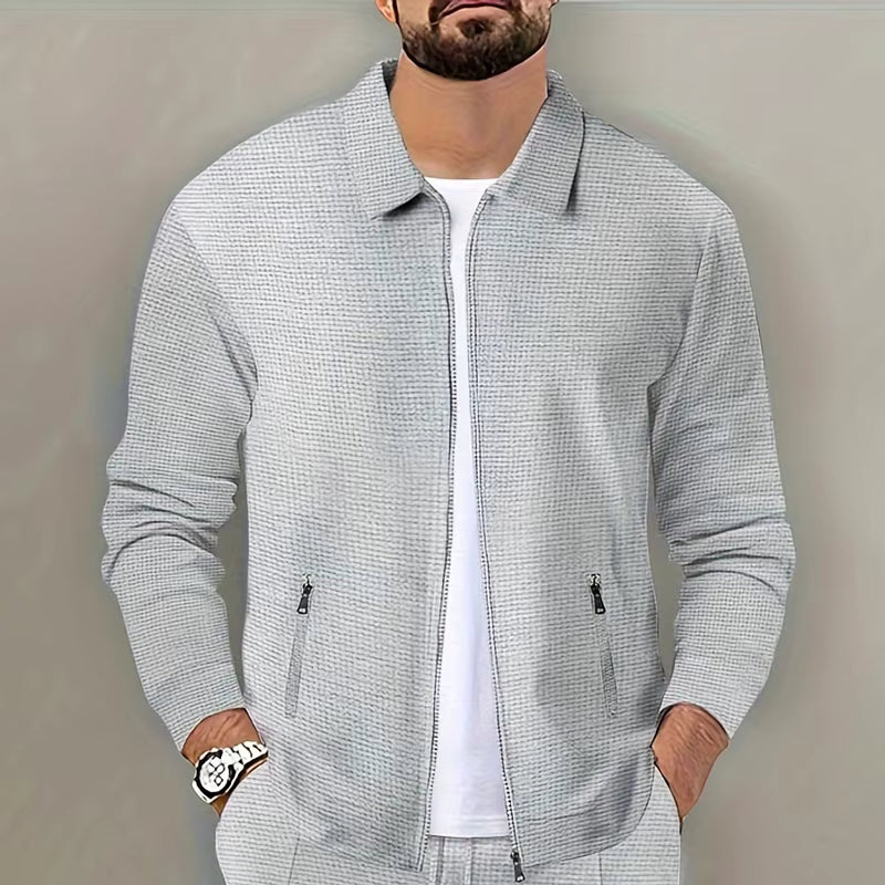 Chaqueta Cardigan de Corte Slim + Pantalón