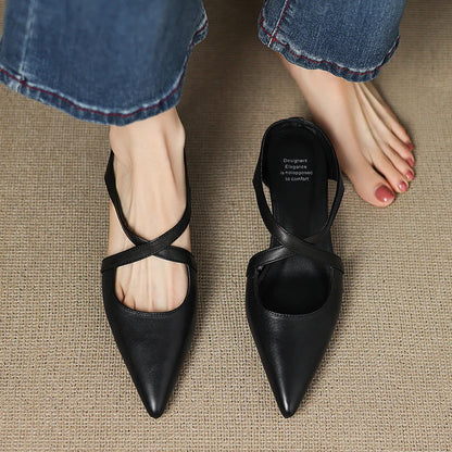 ALMA™ | ZAPATOS DE TACÓN CUERO AUTÉNTICO