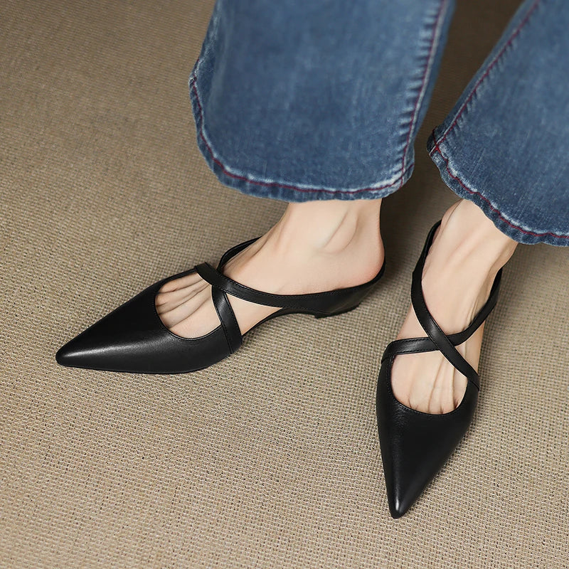 ALMA™ | ZAPATOS DE TACÓN CUERO AUTÉNTICO