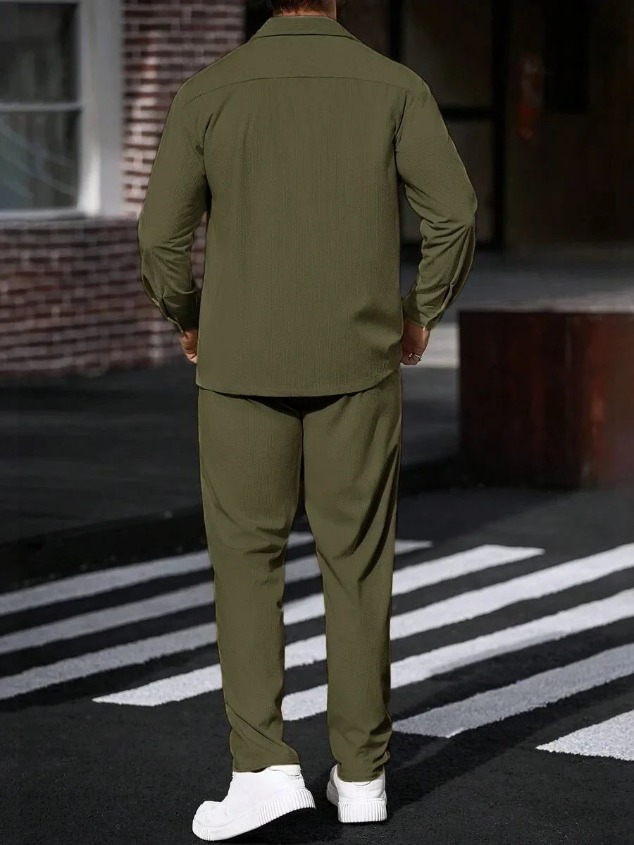 Conjunto Clase & Confort – Chaqueta + Pantalón
