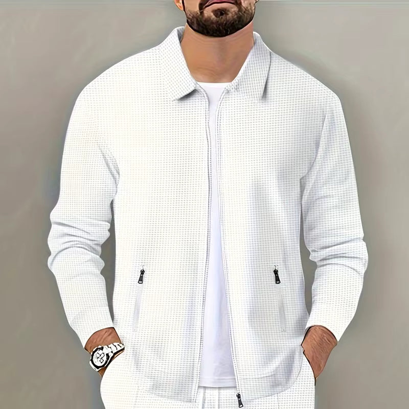 Chaqueta Cardigan de Corte Slim + Pantalón