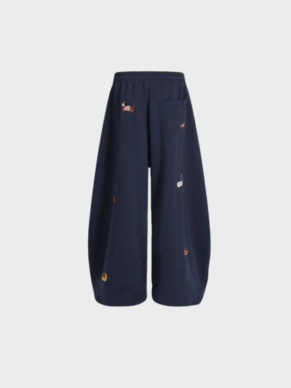 Amalia - Pantalones bordados Pup Barrel 🐾