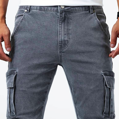 Vaqueros cargo elásticos