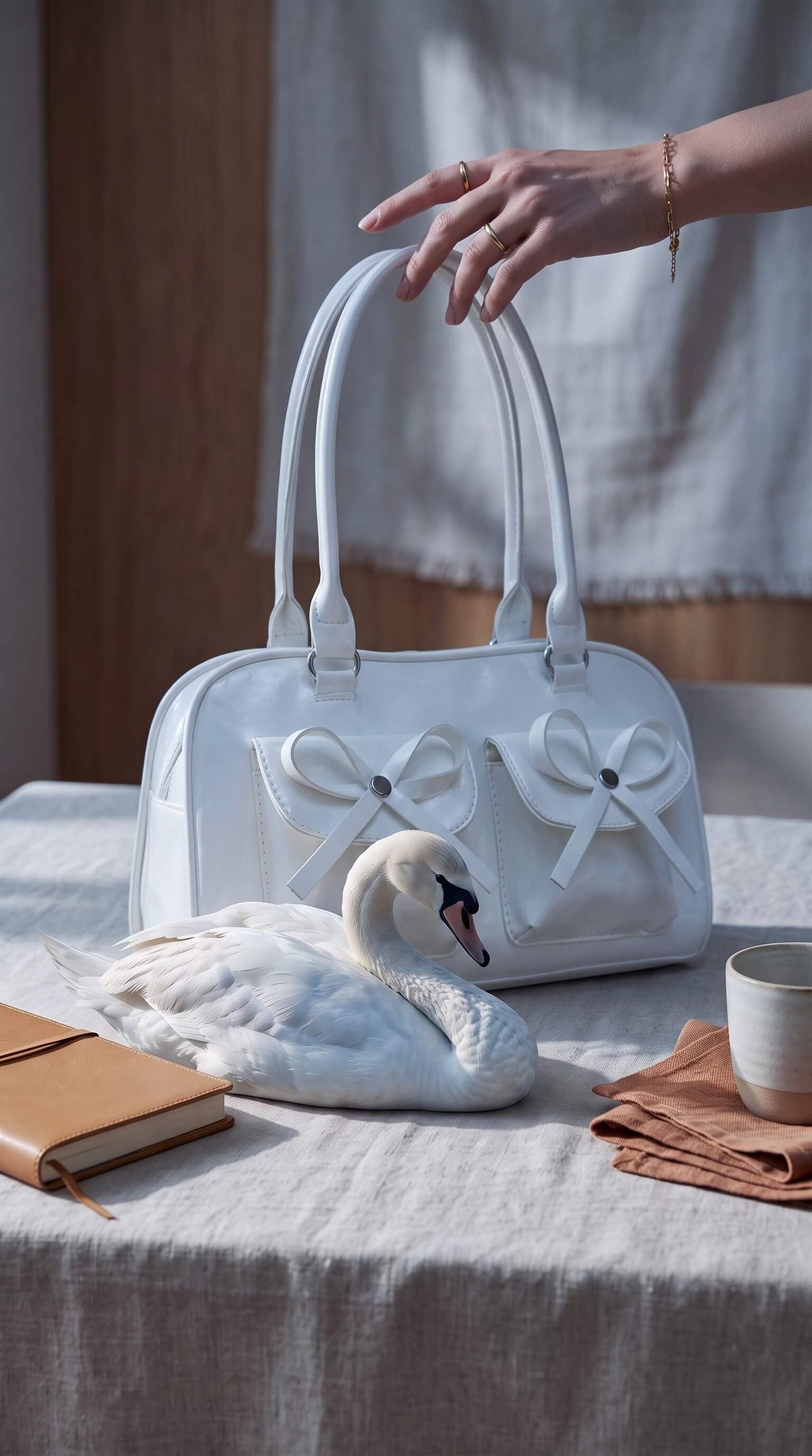 Lumière - Blanco Cisne - inspiracional