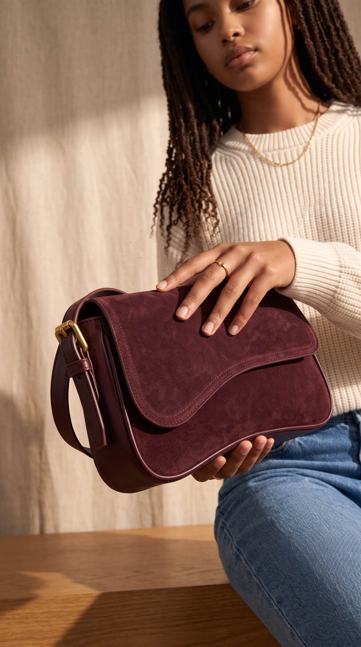 Bolso - Modelo Terra - Vino Cardenal