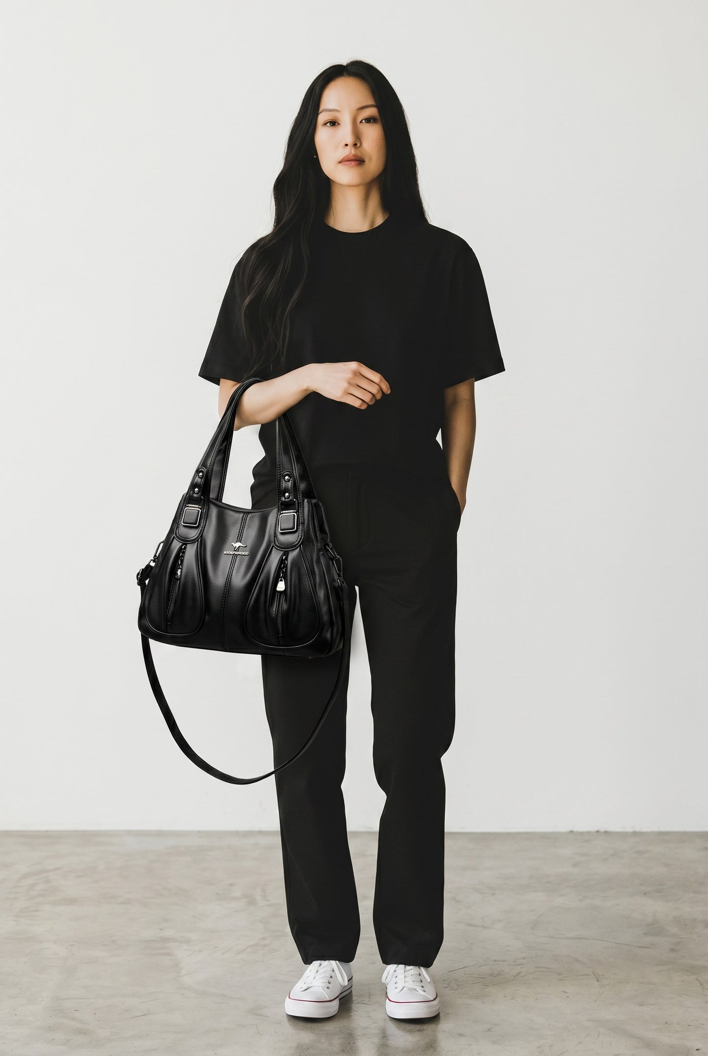 Bolso de Cuero Casual Mirelle